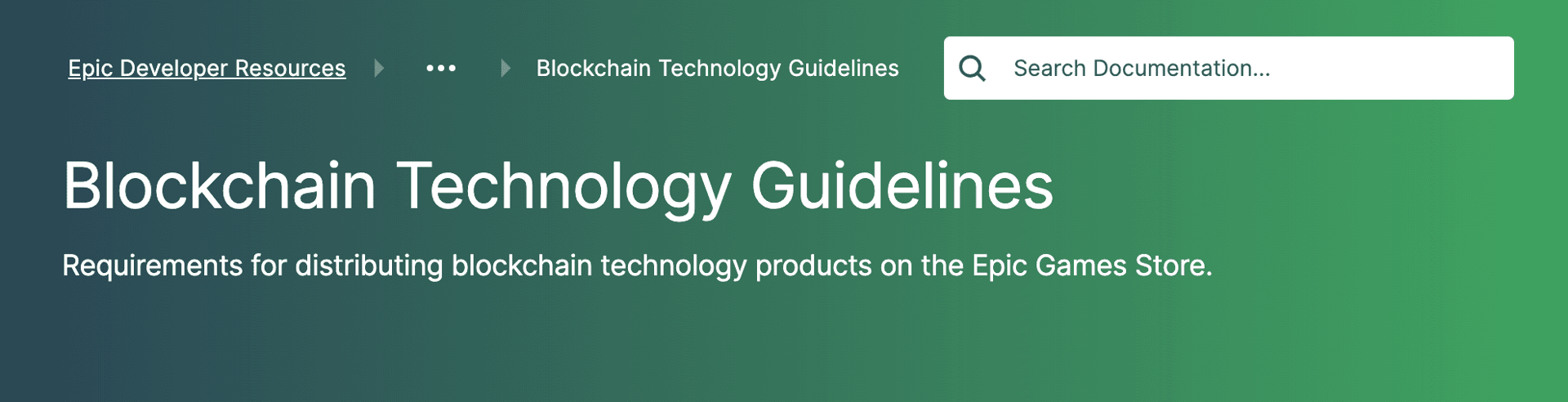 Launching a Web3 Game on Epic Games