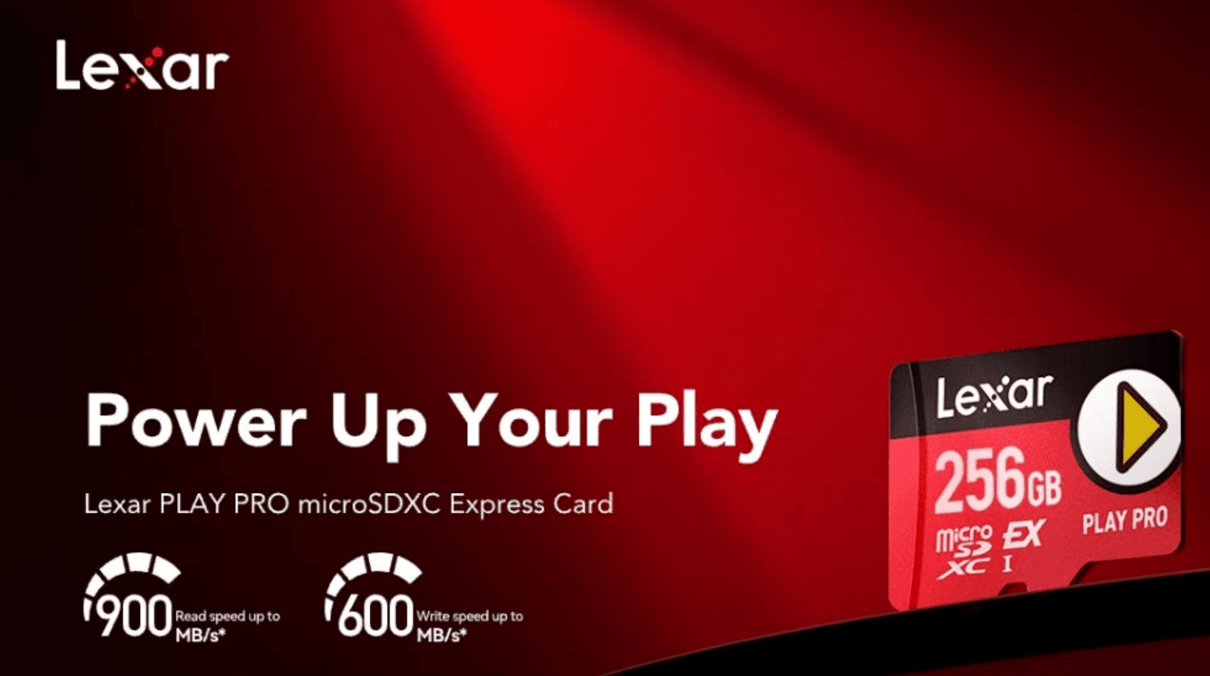 Lexar PLAY PRO microSDXC Express Cardが25%割引に image