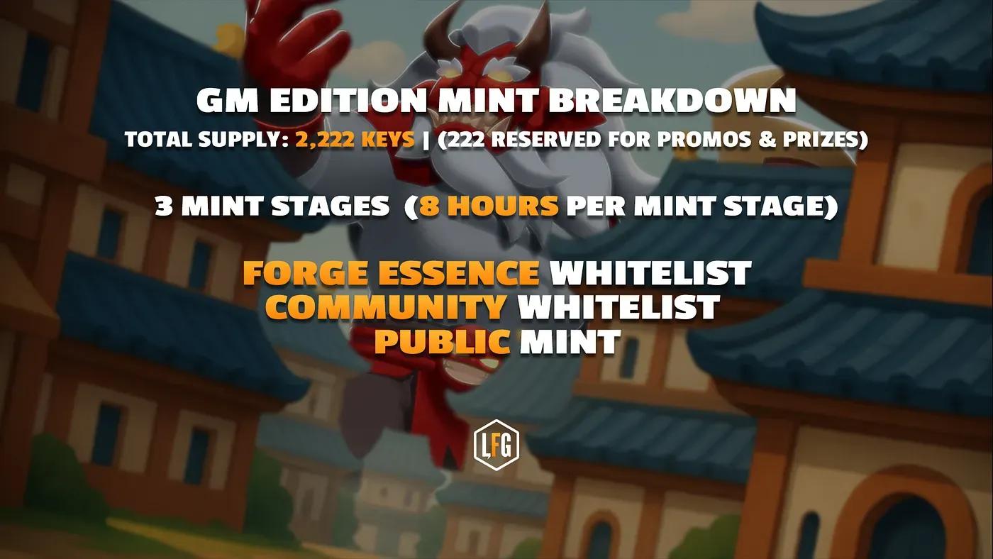 Lightning Forge Games Forge Key Mint