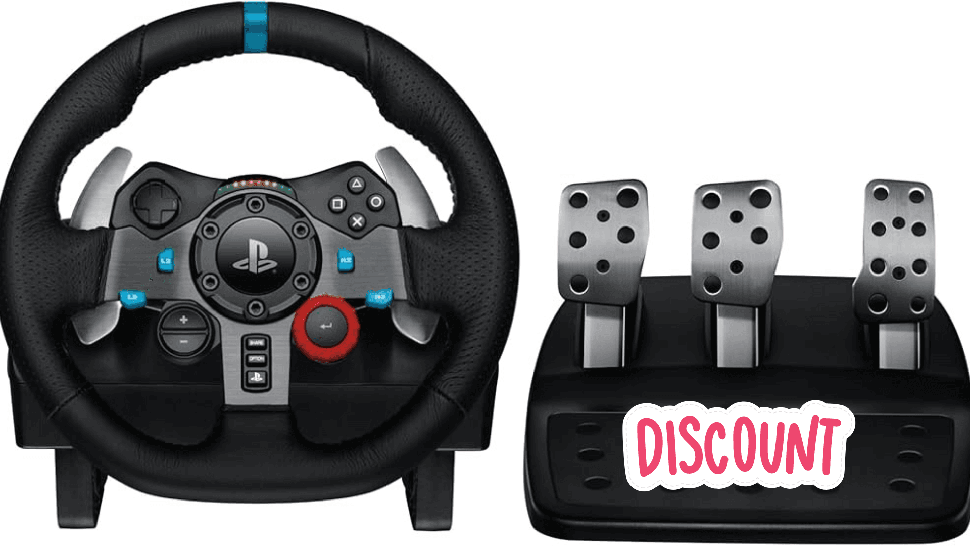 Logitech G29 Racing Wheel Deal for Xbox, PlayStation, and PC