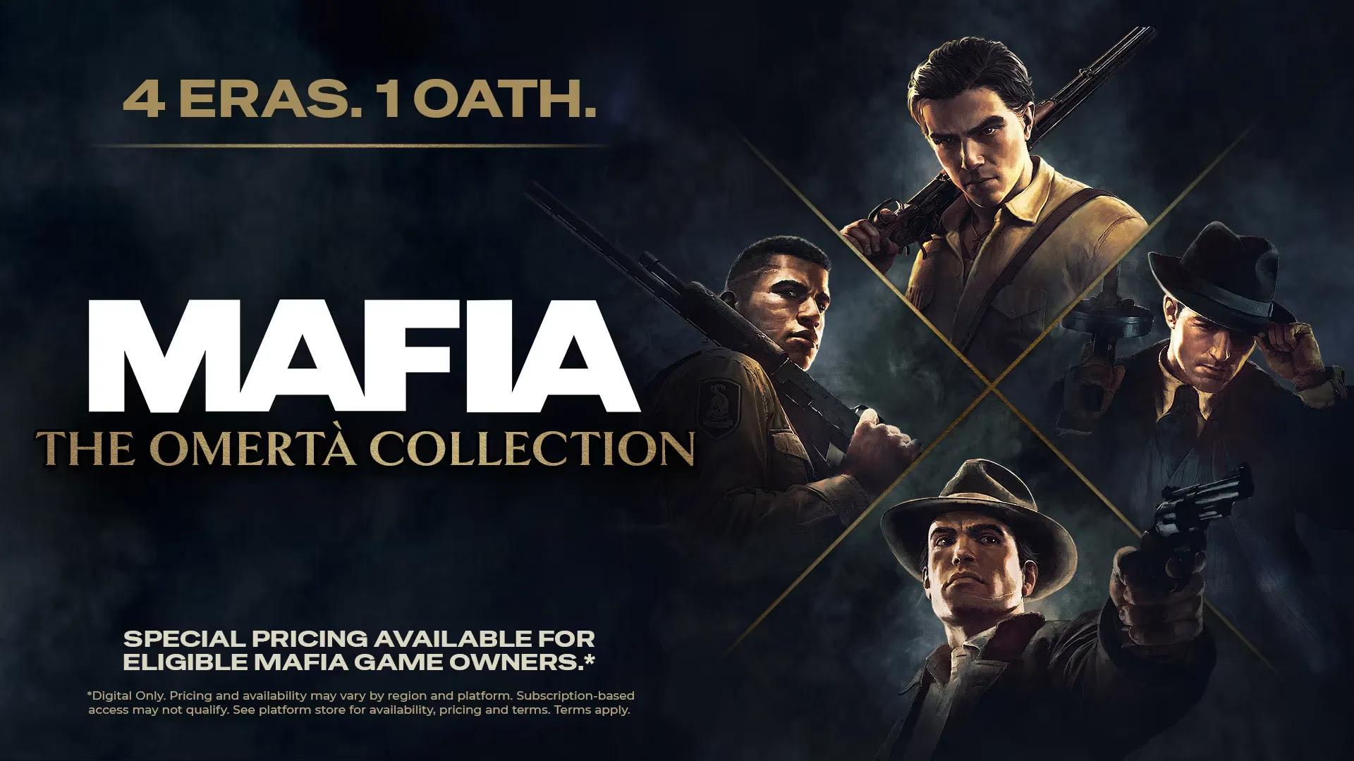 Mafia: The Omertà Collection Announced With All Four Games