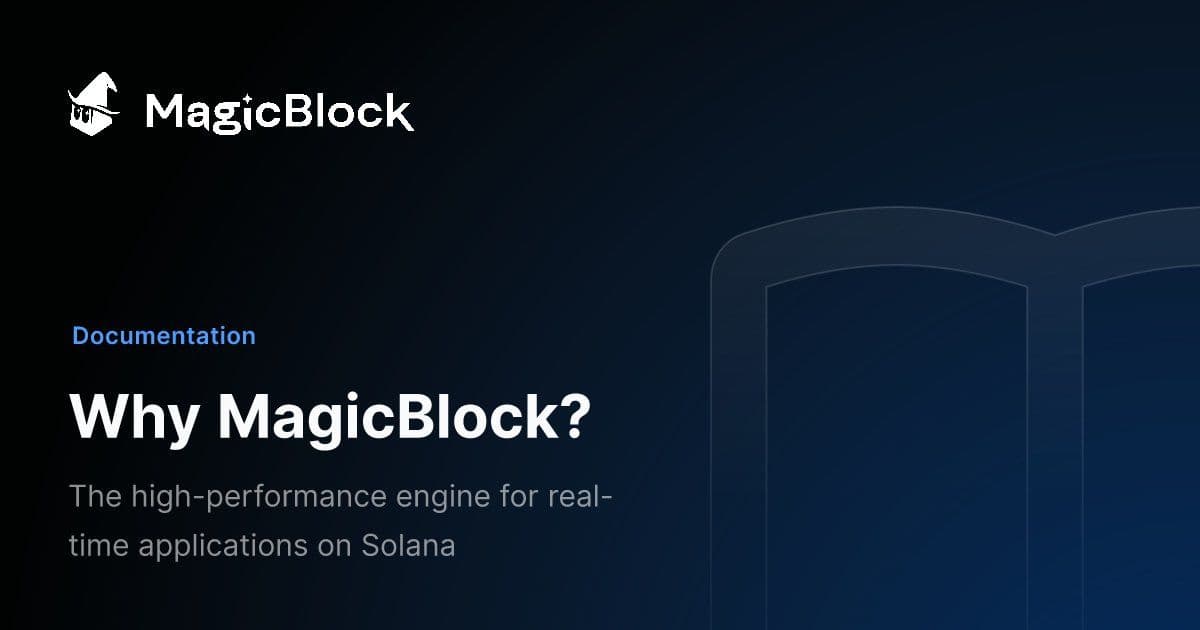 MagicBlock Raises $7.5M to Build on Solana