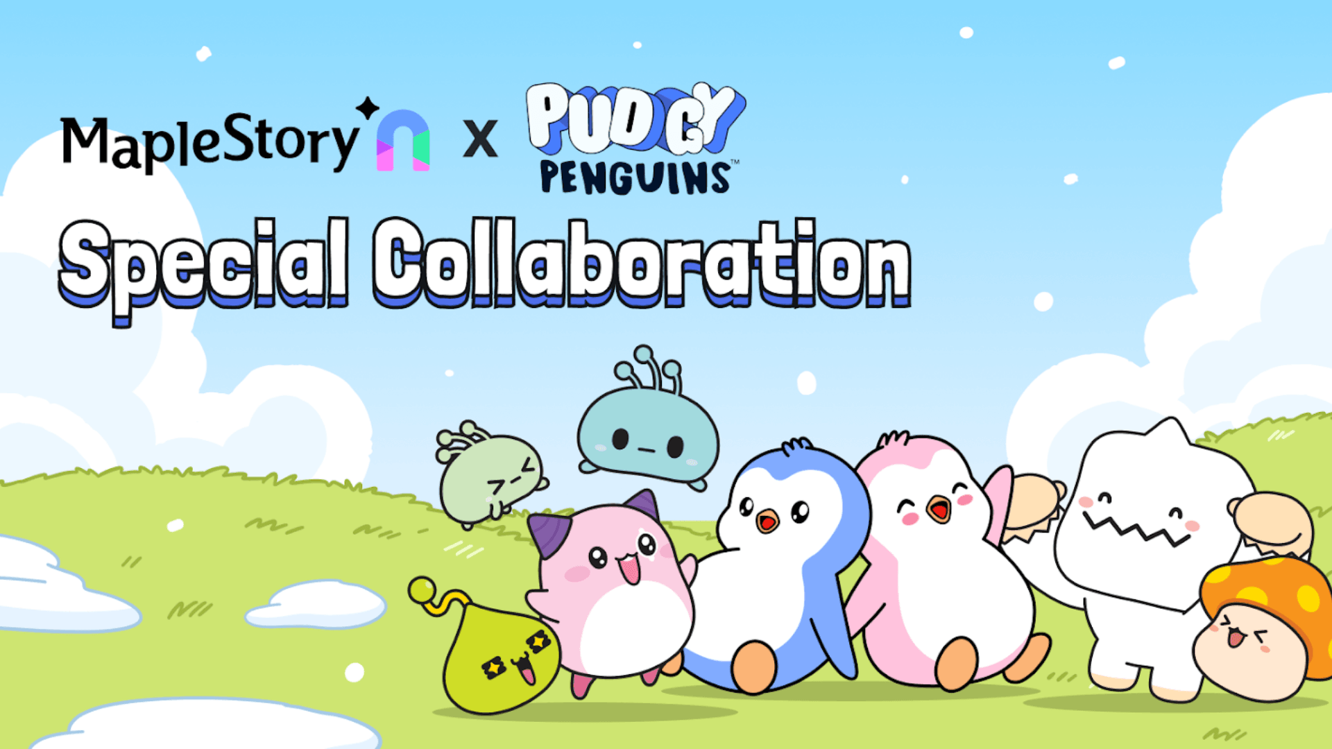MapleStory N x Pudgy Penguins Collaboration