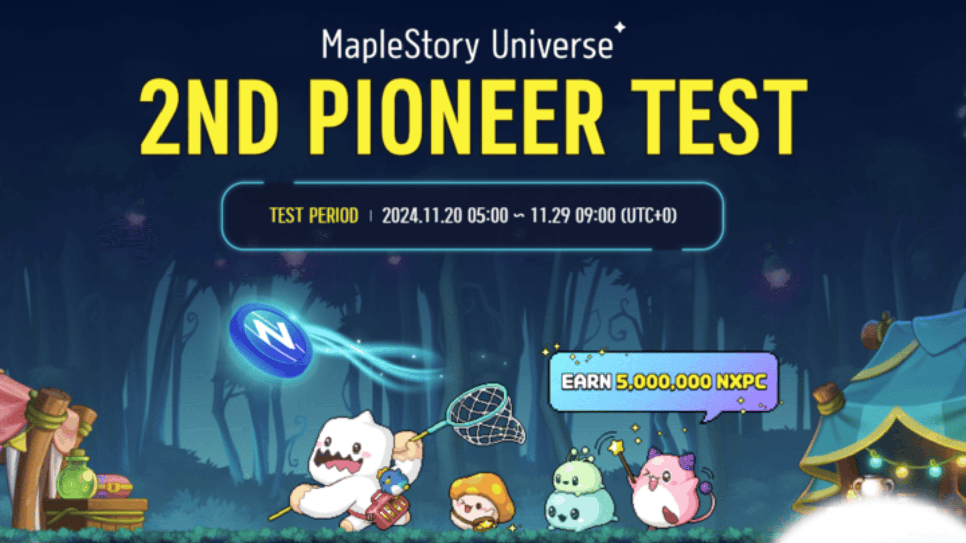 MapleStory Universe Reveals 2nd Pioneer Test with Big Rewards