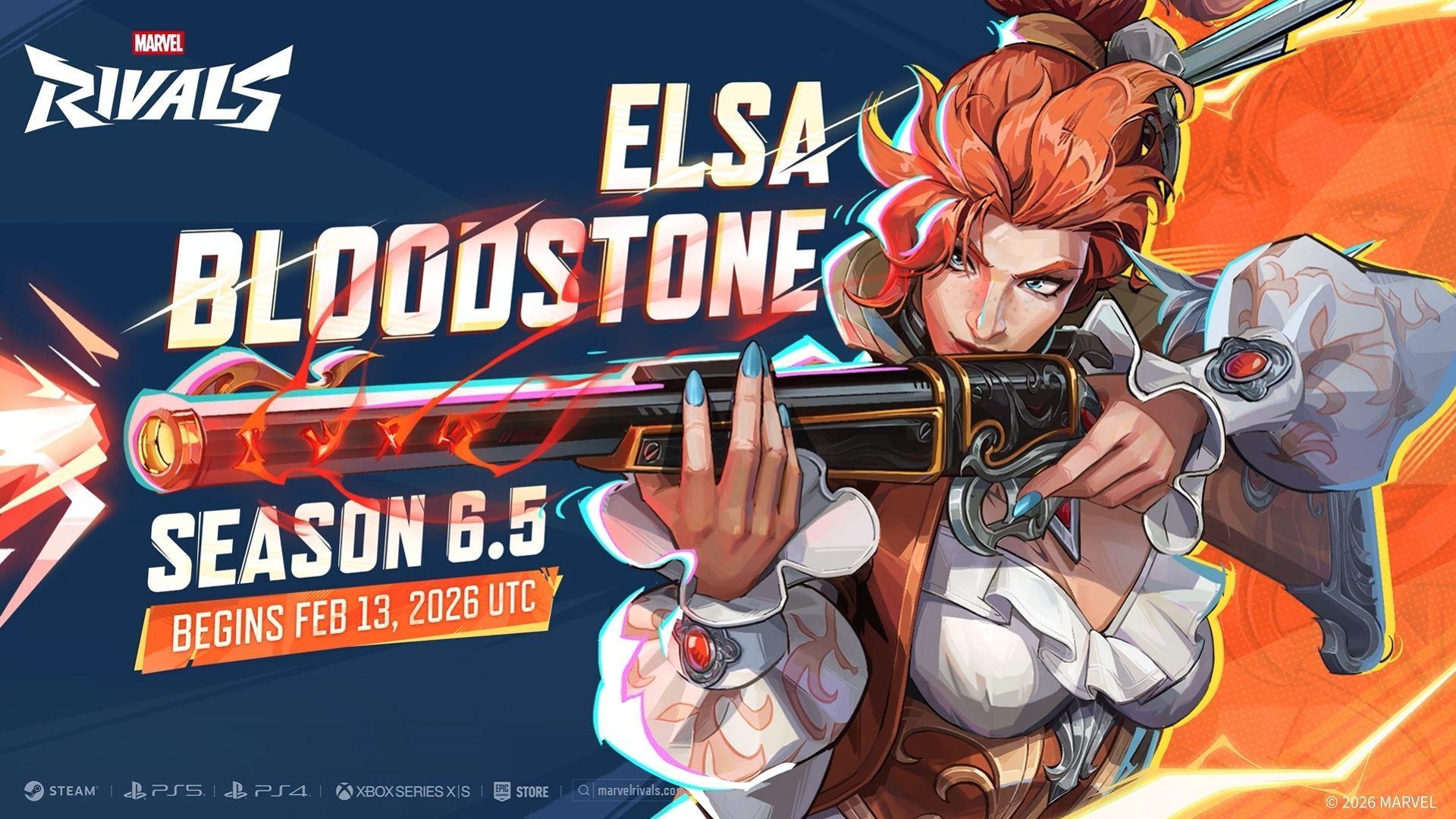 Marvel Rivals 6.5 Patch Notes: Elsa Bloodstone and Hero Balance Changes