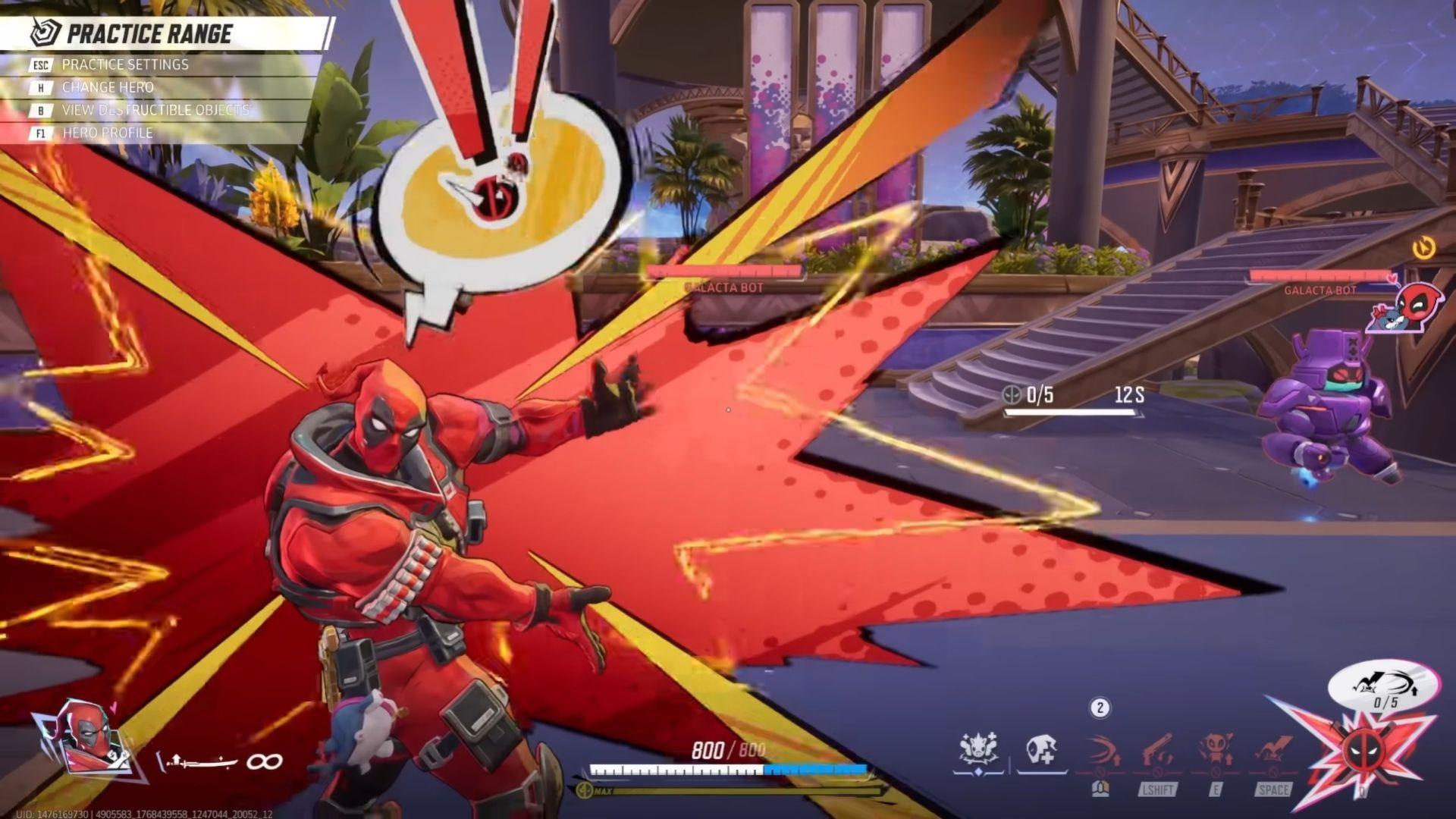 Marvel Rivals Deadpool Best Combo