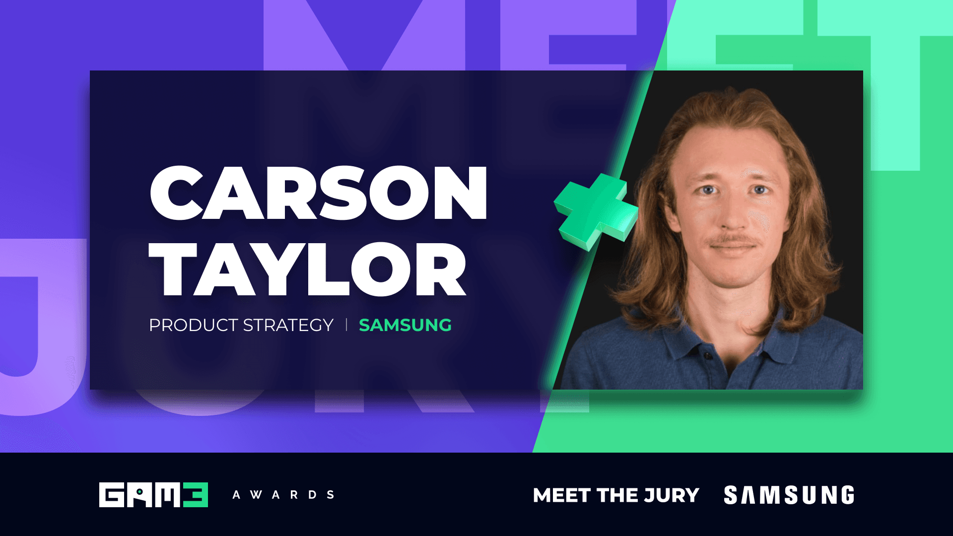 GAM3 Awards 2023 Meet the Jury: Carson Taylor