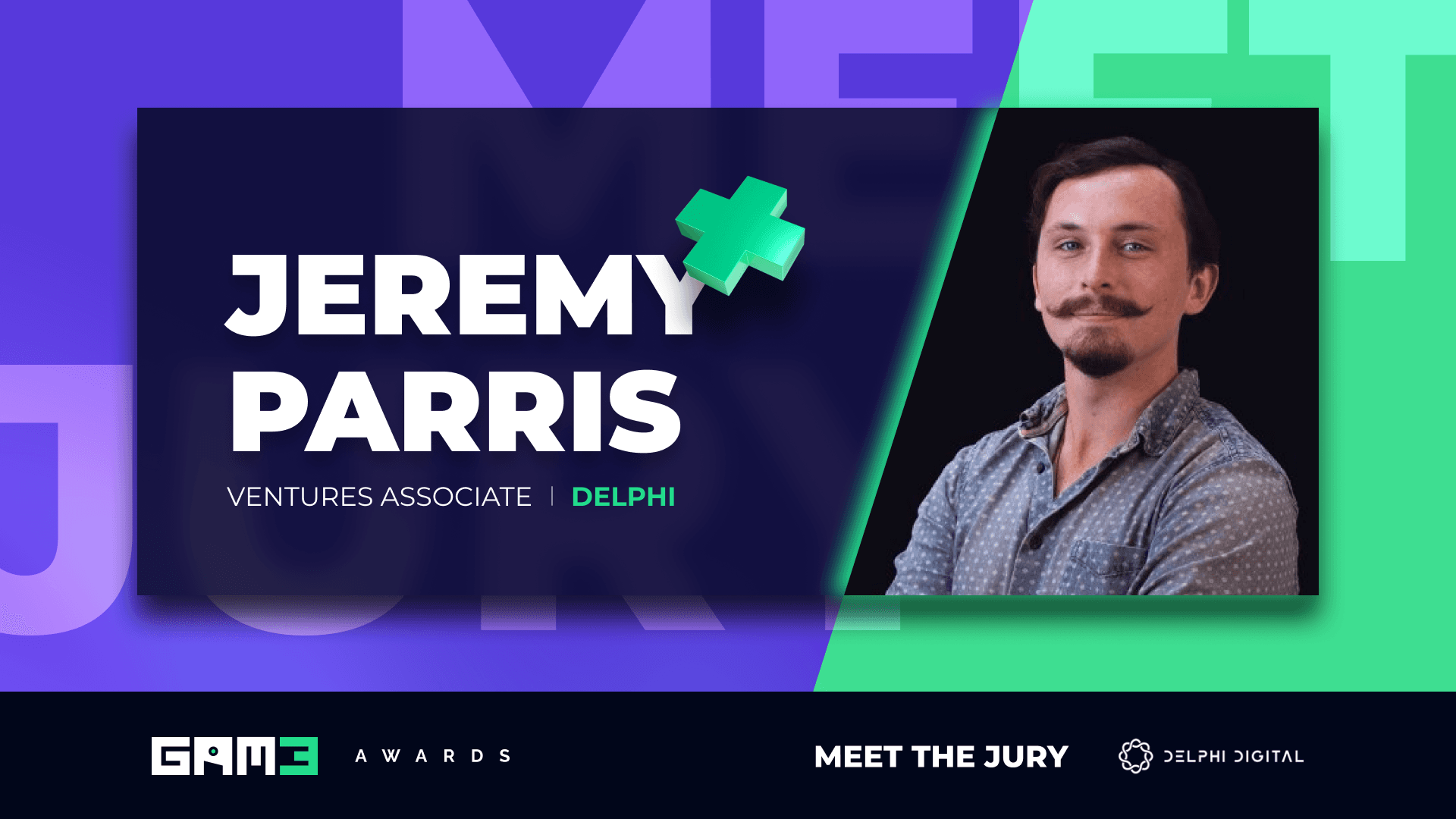 GAM3 Awards 2023 Meet the Jury: Jeremy Parris 