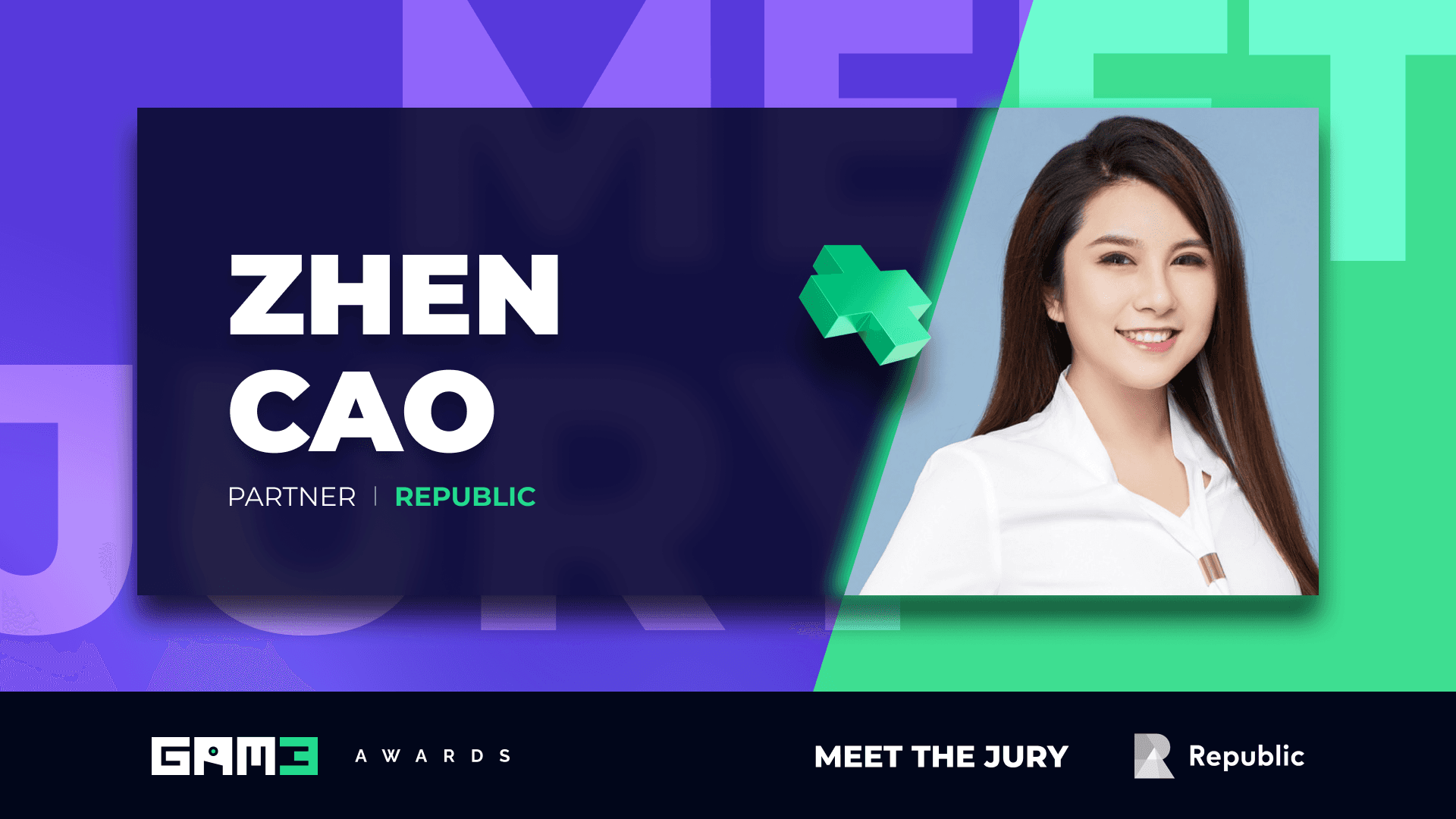 GAM3 Awards 2023 Meet the Jury: Zhen Cao   