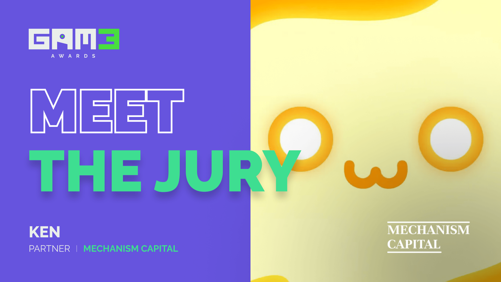 Mechanium Game GAM3 Awards: Júri – Ken | Mechanism Capital | GAMES.GG