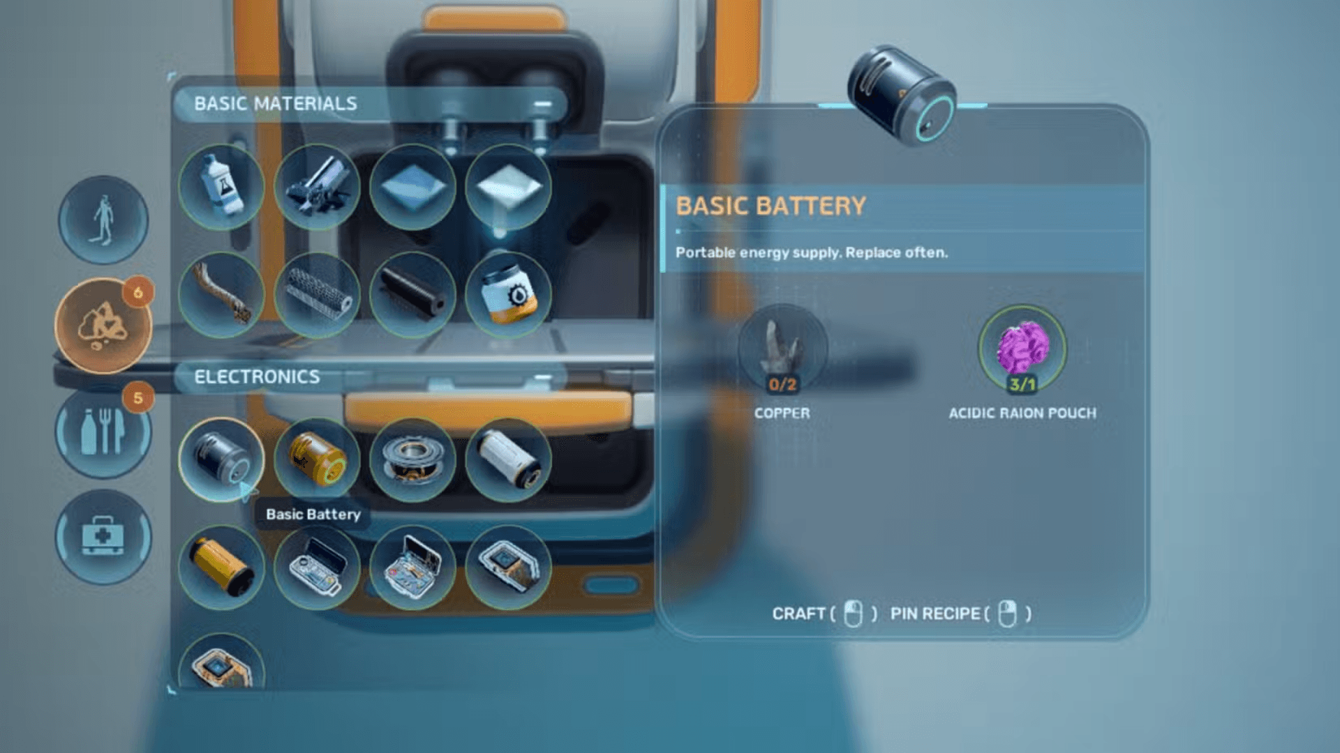 Subnautica 2 Guide: How to Craft a Battery