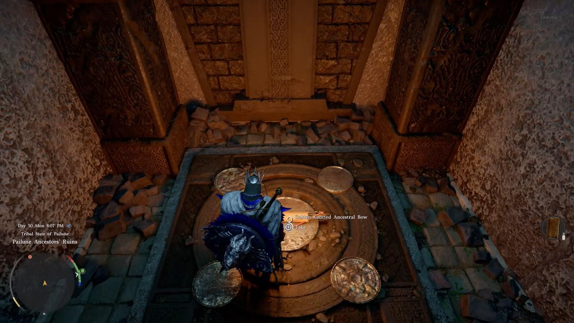 Crimson Desert Guide: How to Get Golden Knotted Ancestral Bow