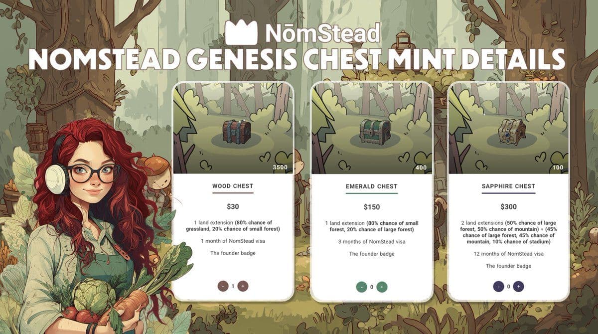 New Casual Sandbox MMORPG NomStead