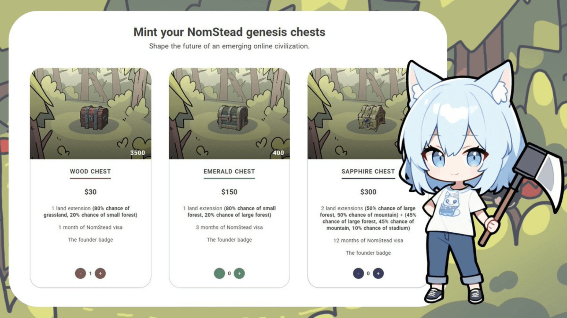 New Casual Sandbox MMORPG NomStead