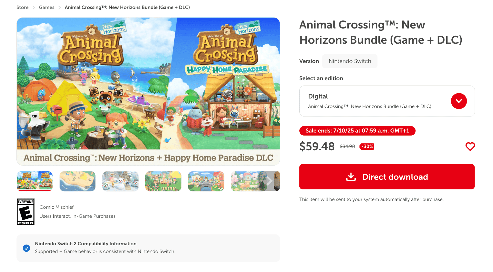 Nintendo Summer Sale Brings Big Discounts