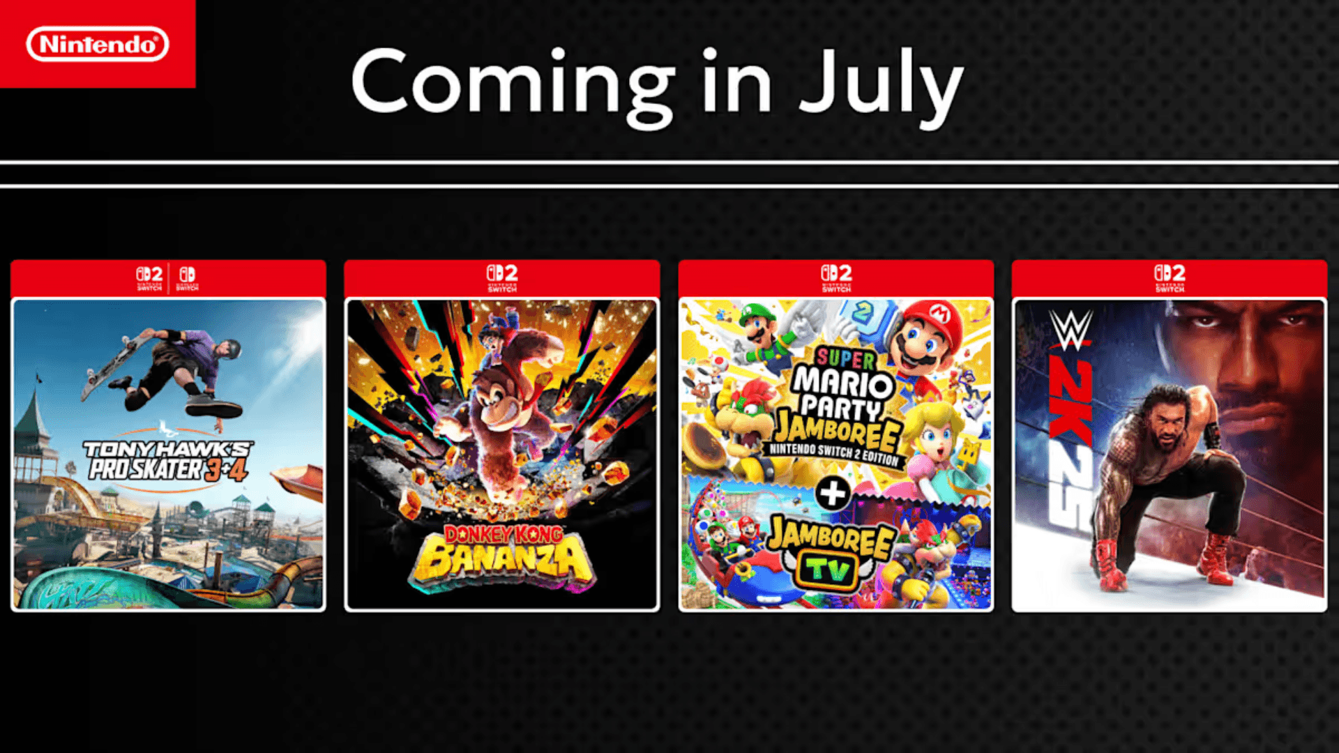 New Nintendo Switch Games for July 2025 image