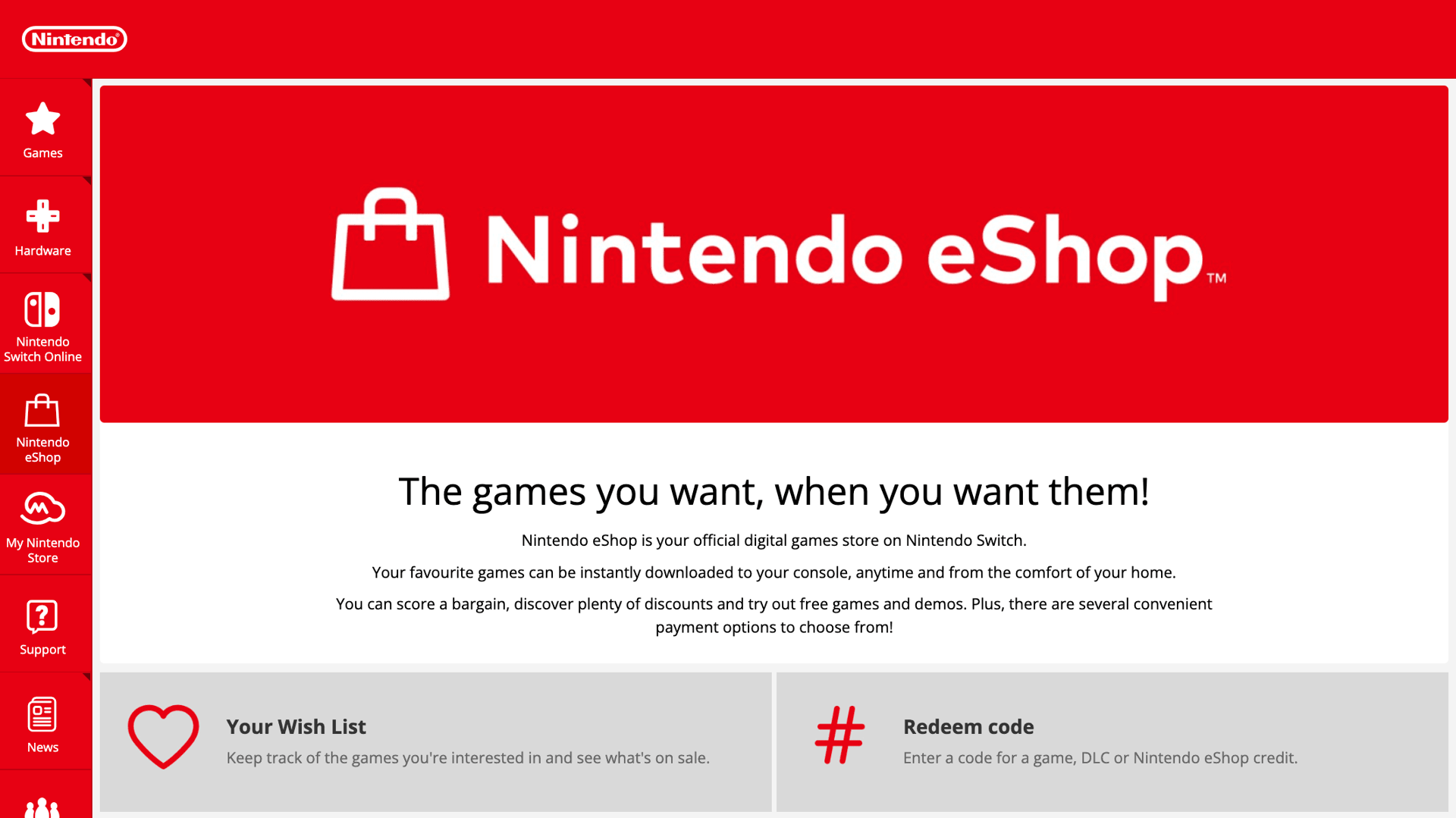 Nintendo eShop
