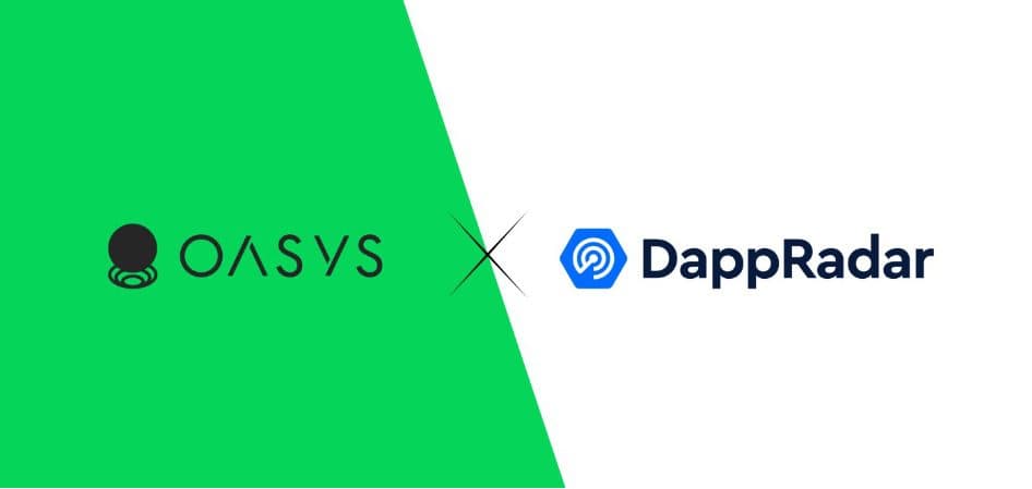 Oasys 與 DappRadar 合作擴展遊戲和 dApp 影響力 image