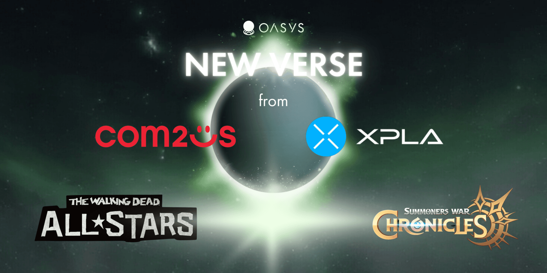 Oasys x Com2uS x XPLA