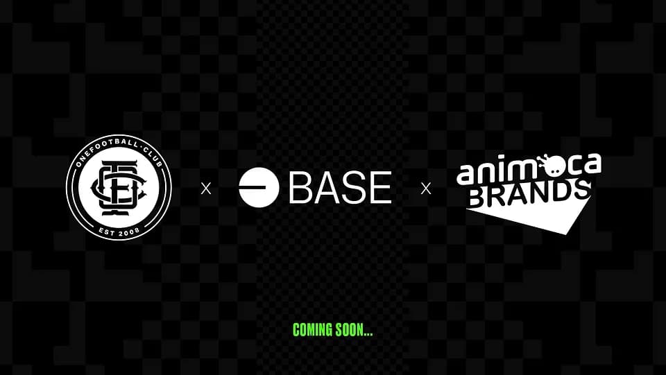 OneFootball Club 登陸 Base 區塊鏈 image