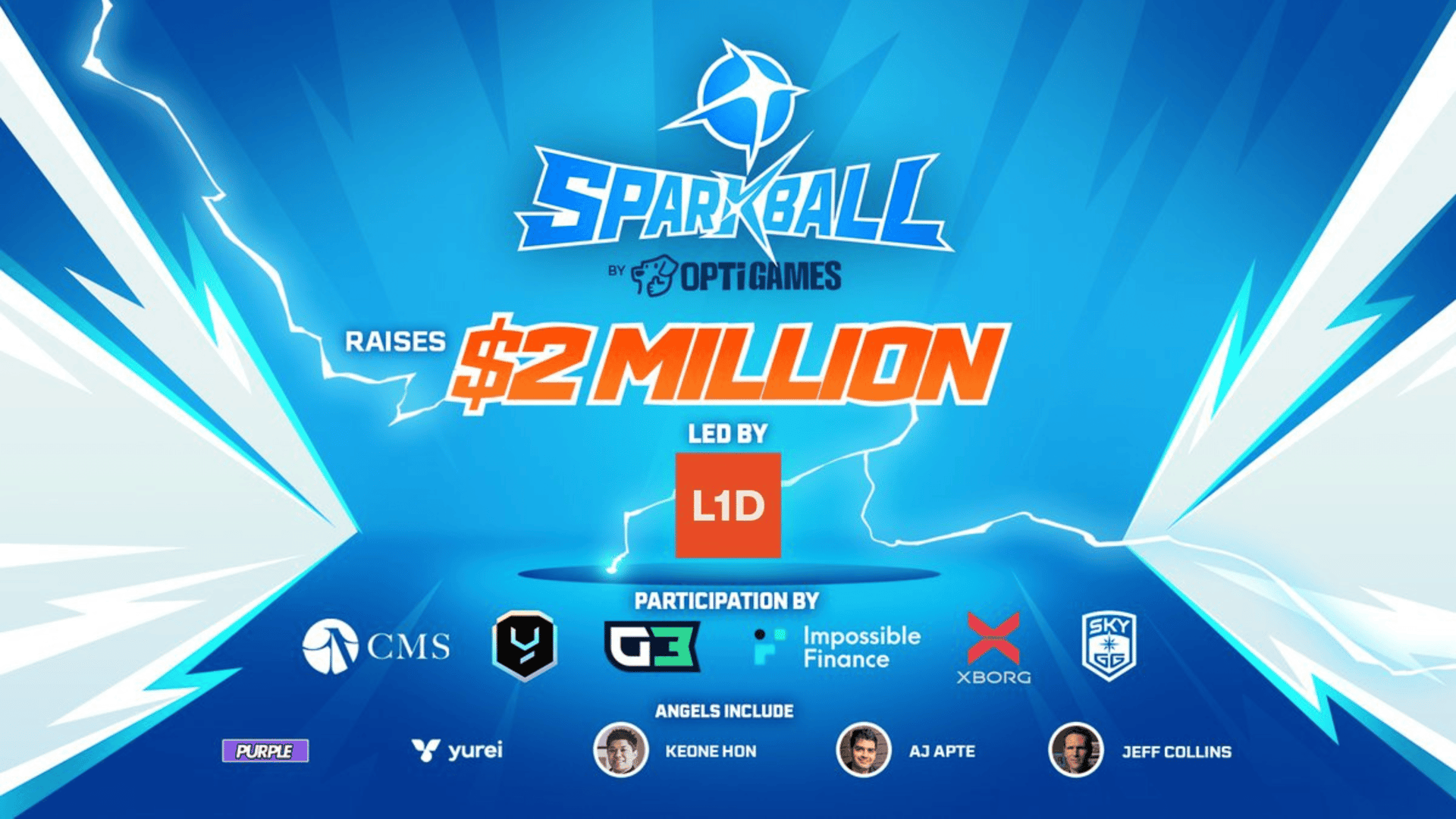 Opti Games ระดมทุน 2 ล้านดอลลาร์สำหรับ Sparkball image