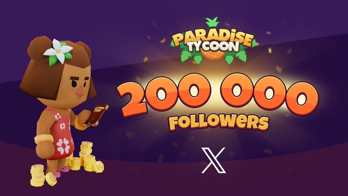 Paradise Tycoon Beta 2 ra mắt và mùa Play-to-Airdrop image