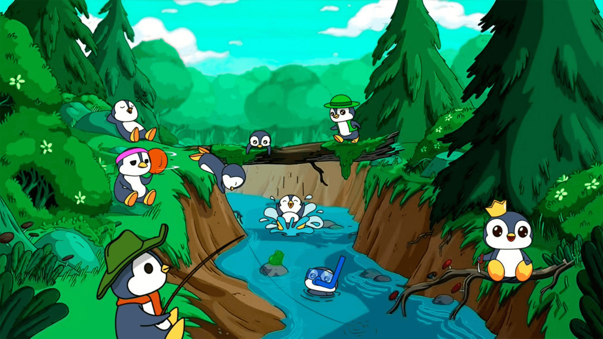 Penguingotchi Ponzi on Abstract