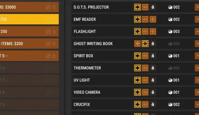 Phasmophobia QoL patch adds inventory hotkeys and new ghost