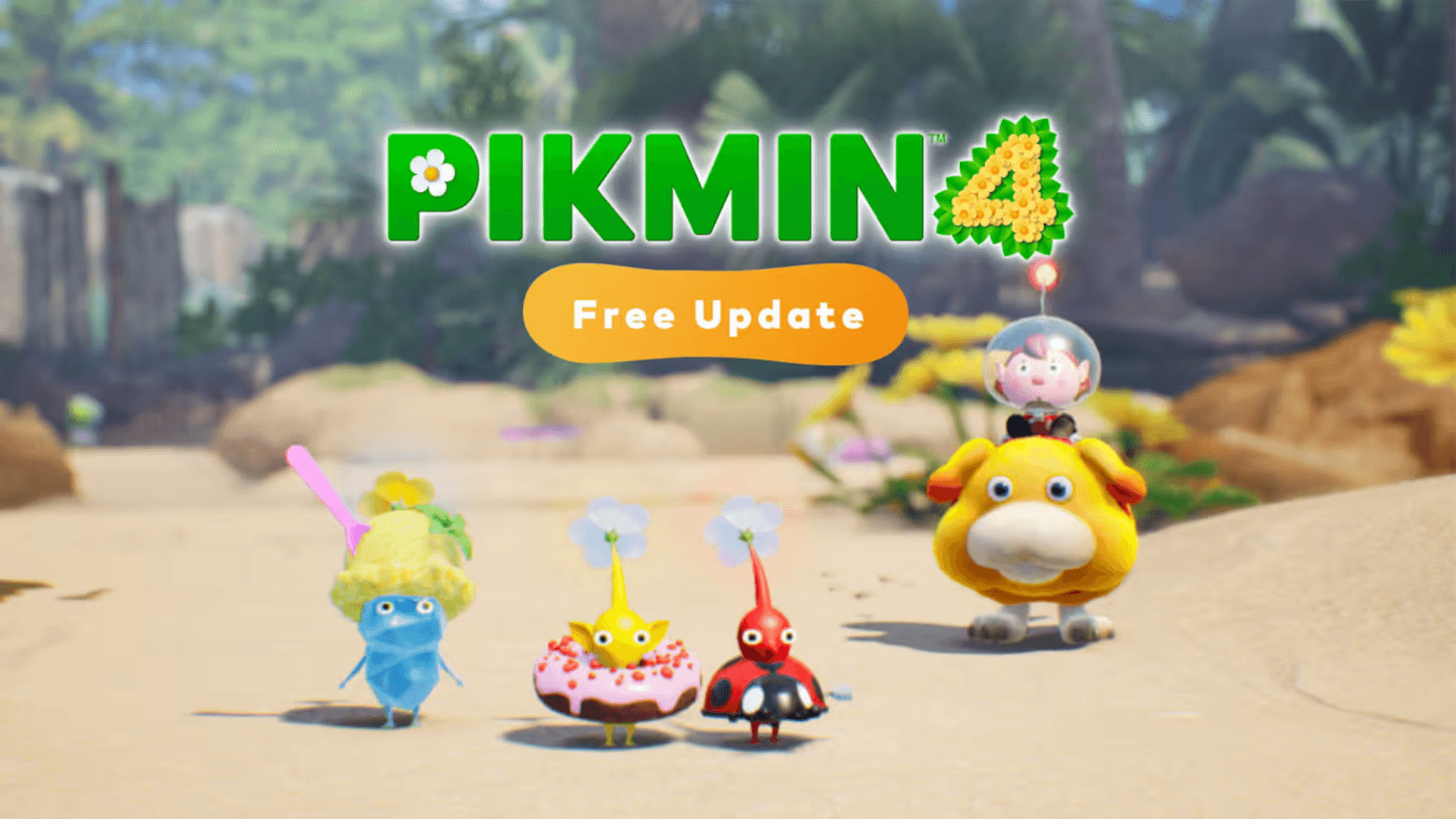 Pikmin 4 Gets Free Update with New Content