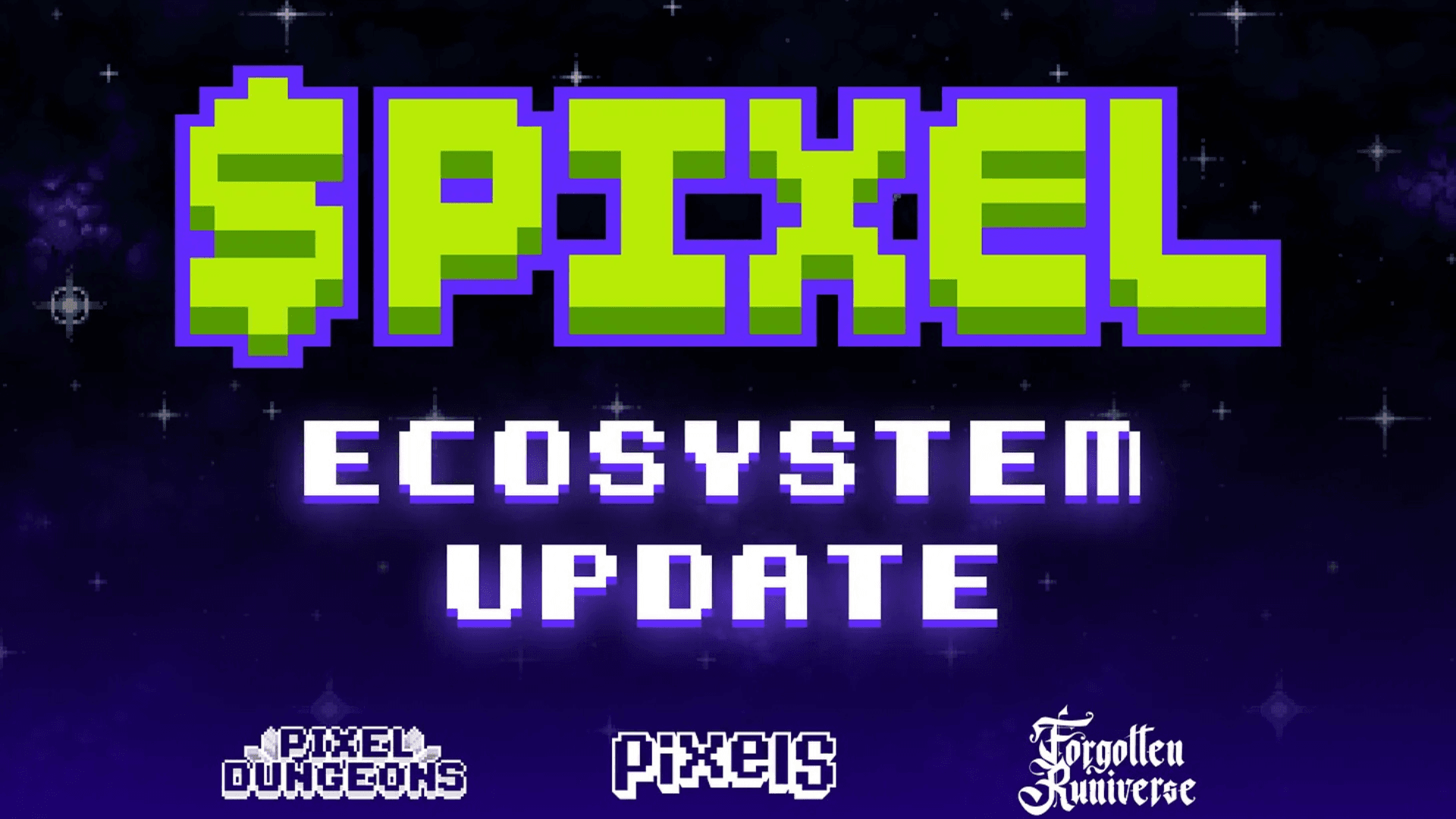 Pixels Reveals $PIXEL Ecosystem Update