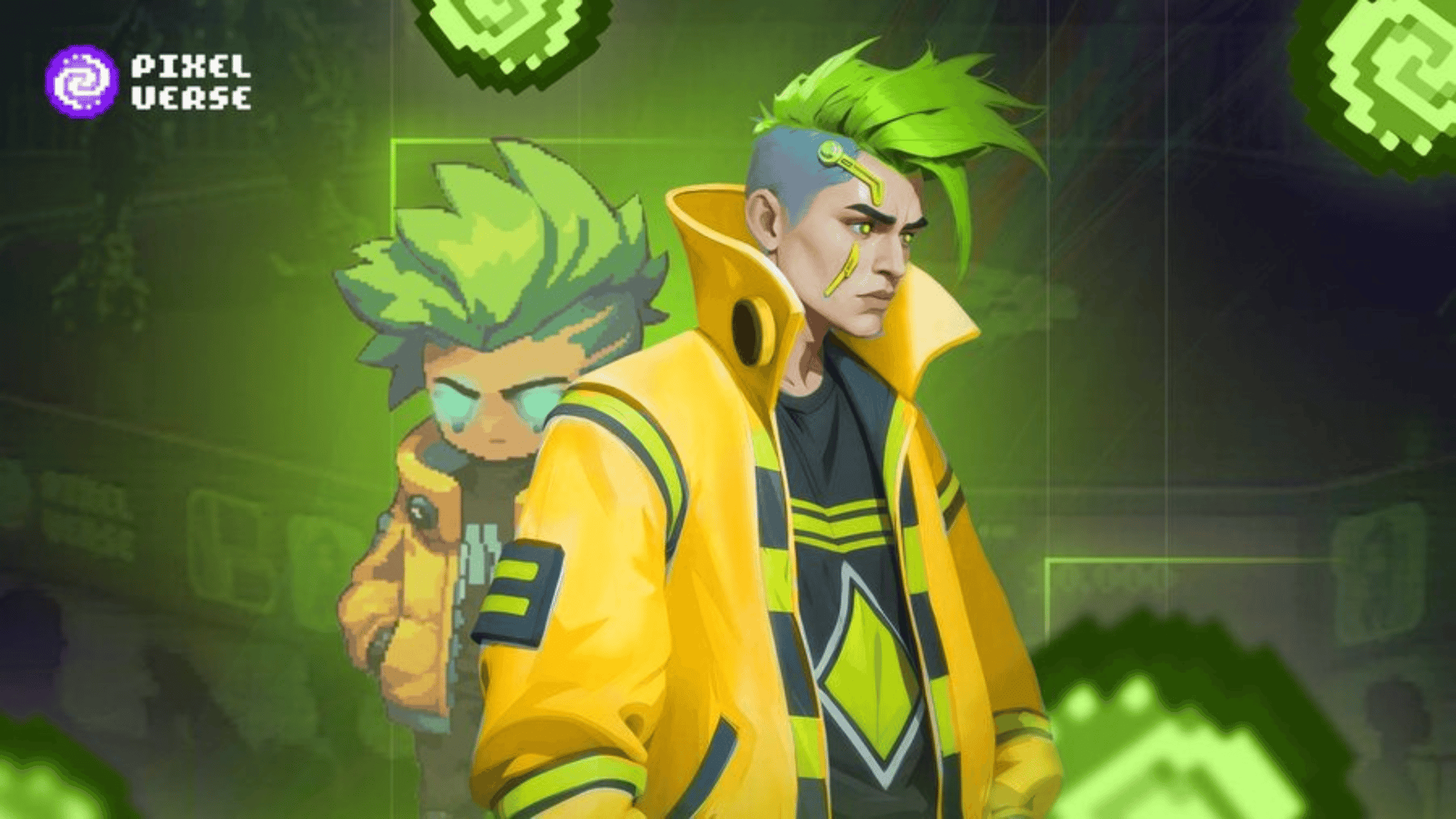 Pixelverse Launches Cyberpunk MMORPG