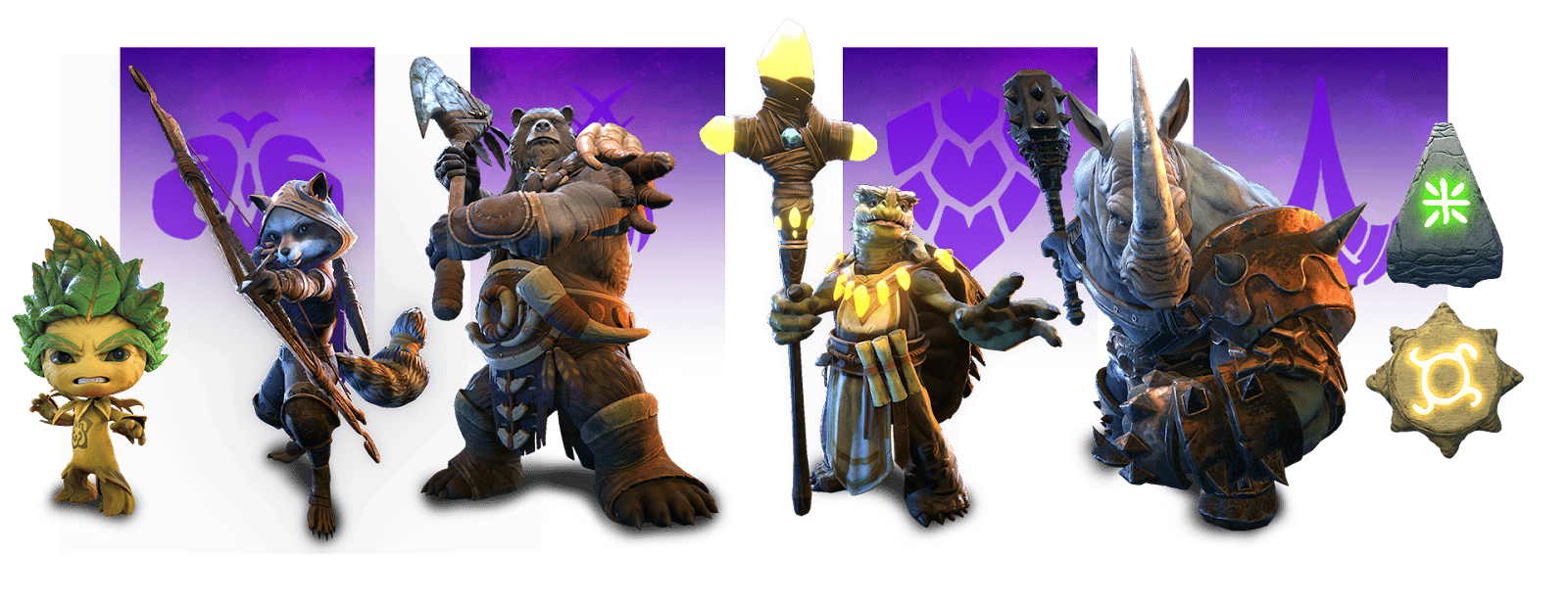 Planet Mojo Mojo Melee characters.png