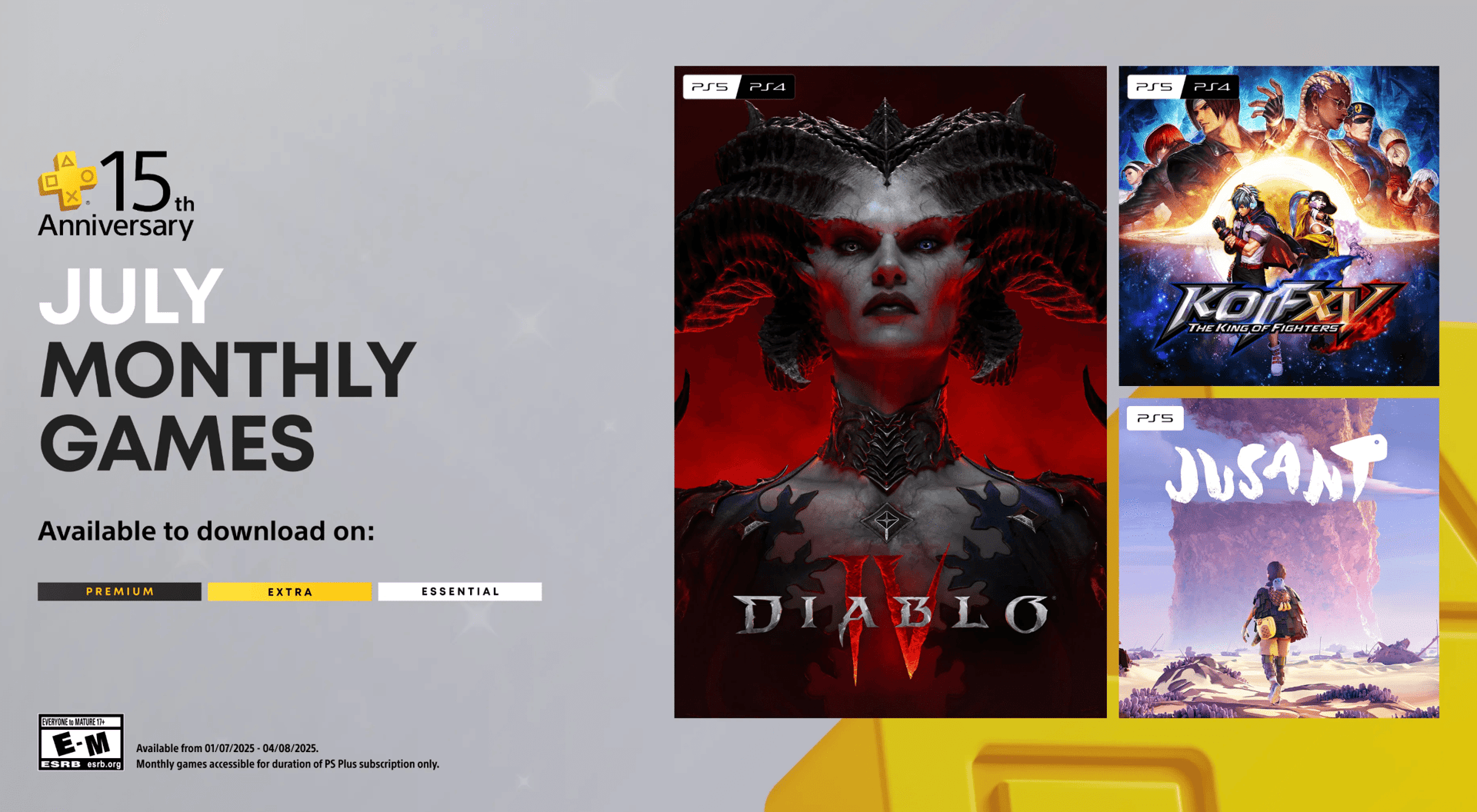 PlayStation Plus August 2025 Games