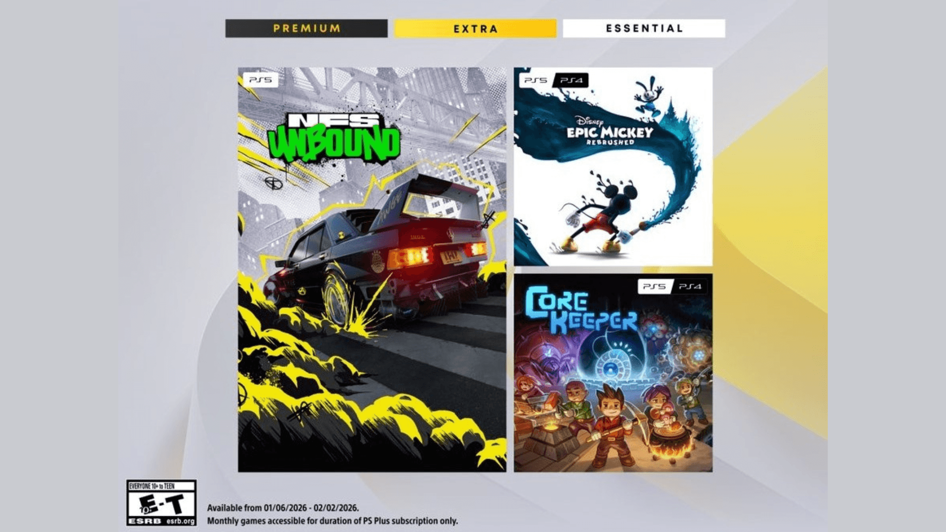 PlayStation Plus Free Games January 2026 image