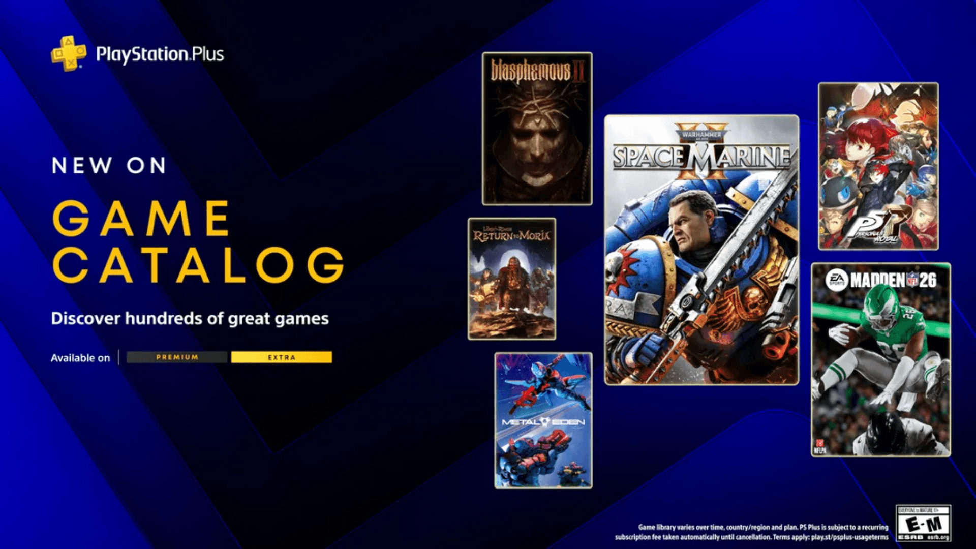 PlayStation Plus March 2026 Game Catalog