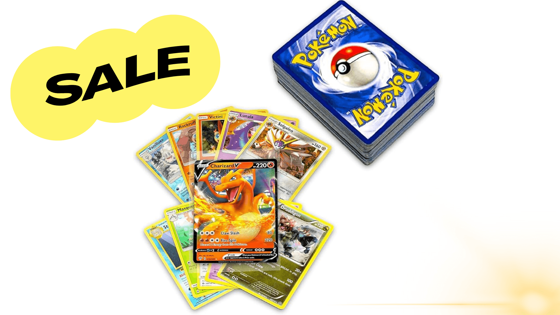 Pokémon 30th Anniversary: 50 Assorted Cards Sale on Amazon