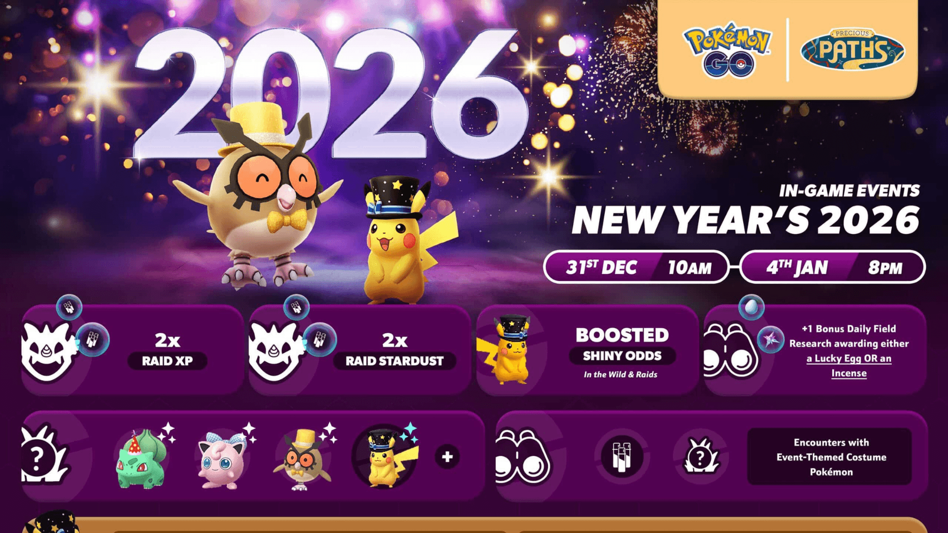 Pokémon GO 2026年1月イベントガイド image