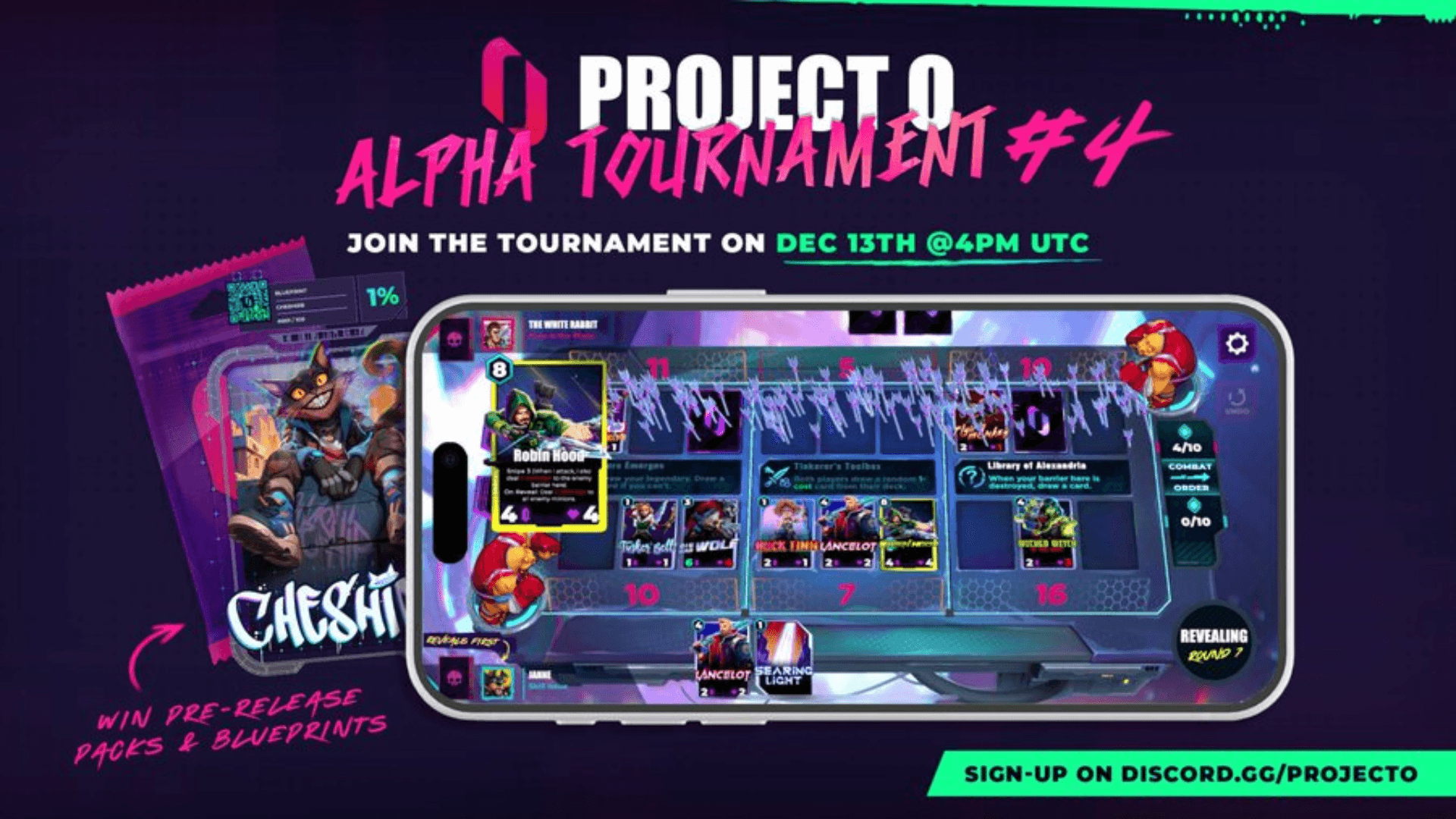 Project O New Monthly Playtests and Tournament