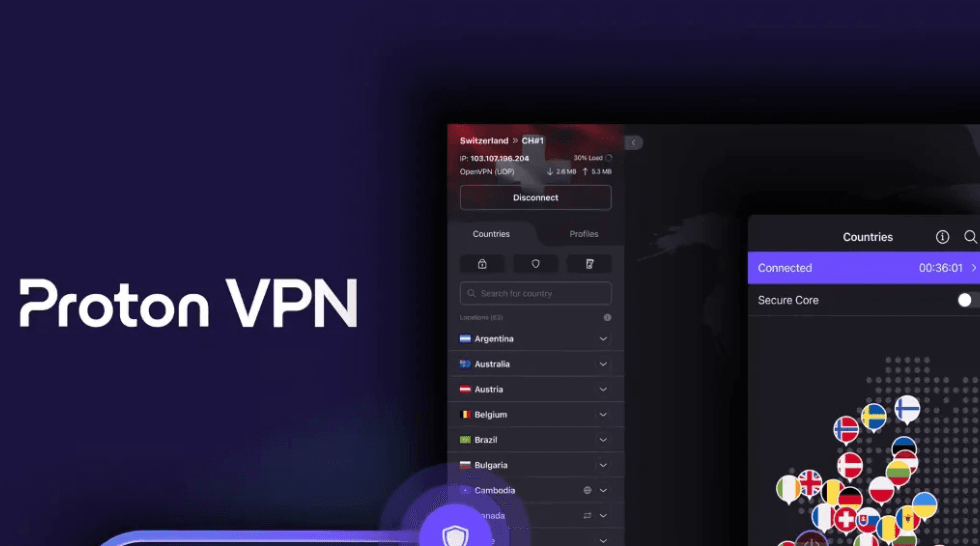 Proton VPN 2-Year Plan: 70% Off, Now $2.99 Per Month
