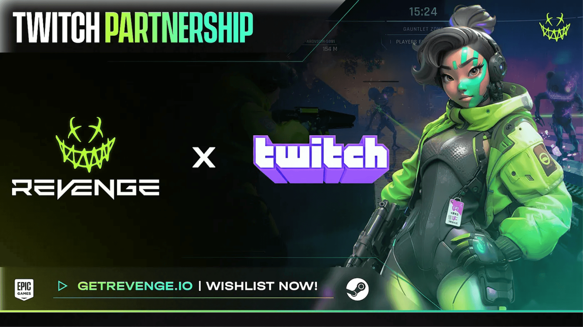 REVENGE Partners with Twitch for CROWDPLAY Gaming