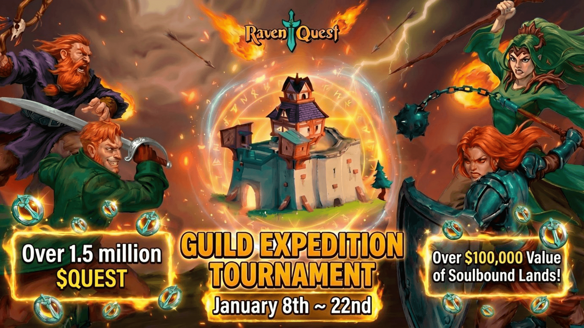 RavenQuest Launches Season 2 Guild Event