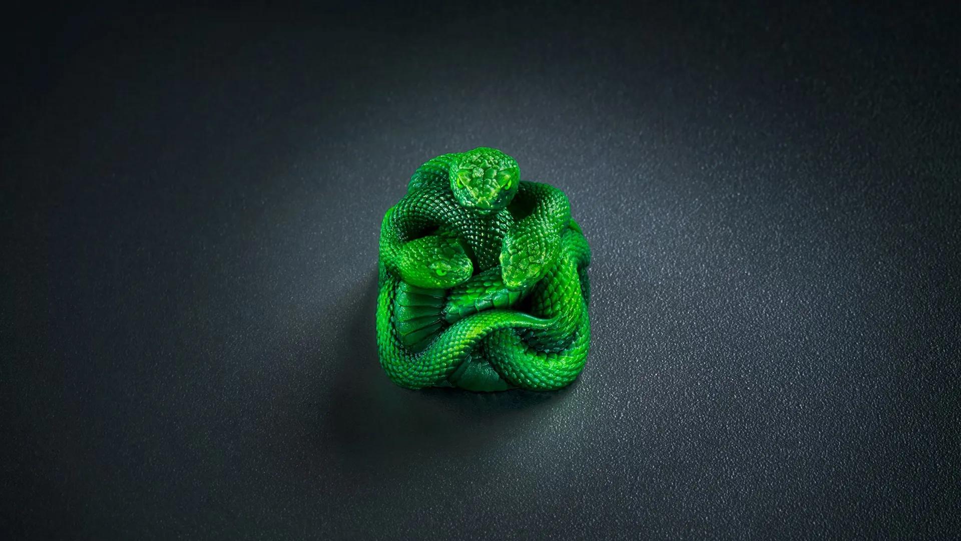 Razer, $90에 'Cult of Razer' 감성 담은 스네이크 키캡 출시