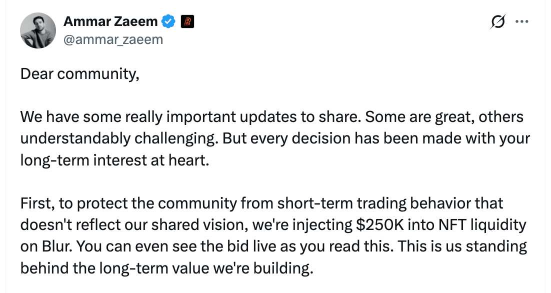 Revolving Games Delays $RCADE Token TGE