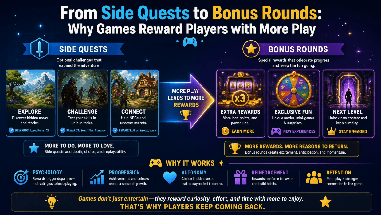 Rewarding Play With Play: The Game Design Logic Explained