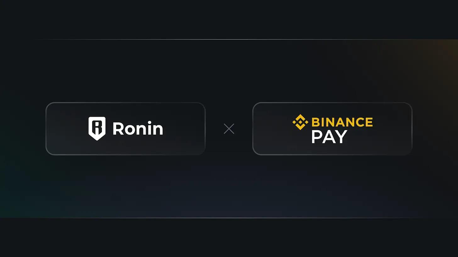 Ronin Binance Pay.webp