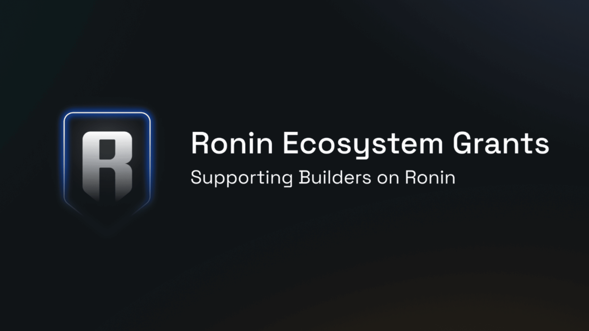 Ronin Grants: $10 Juta untuk Pengembang Blockchain image