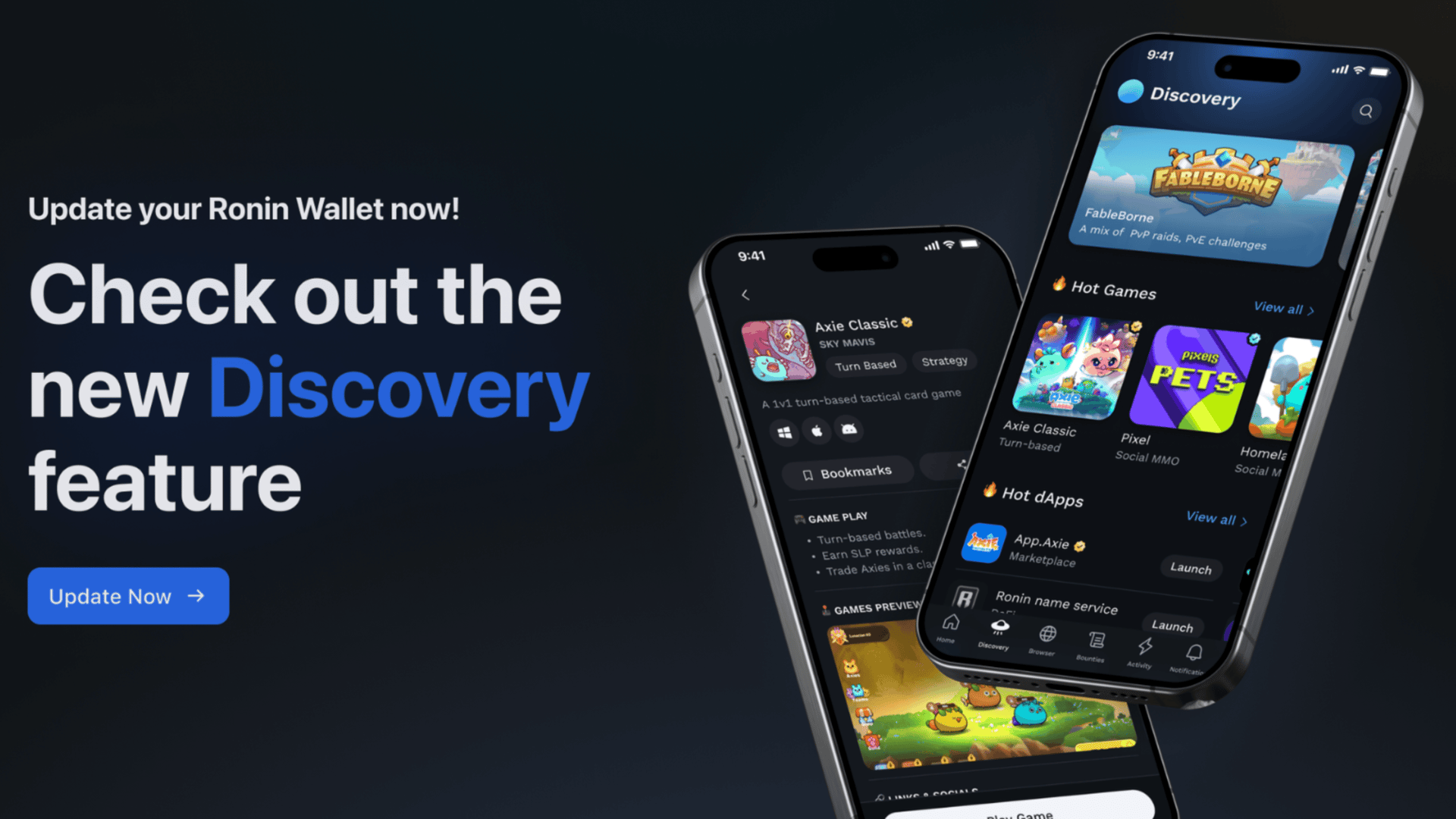 Ronin Wallet Discovery Feature: Explore Games Effortlessly
