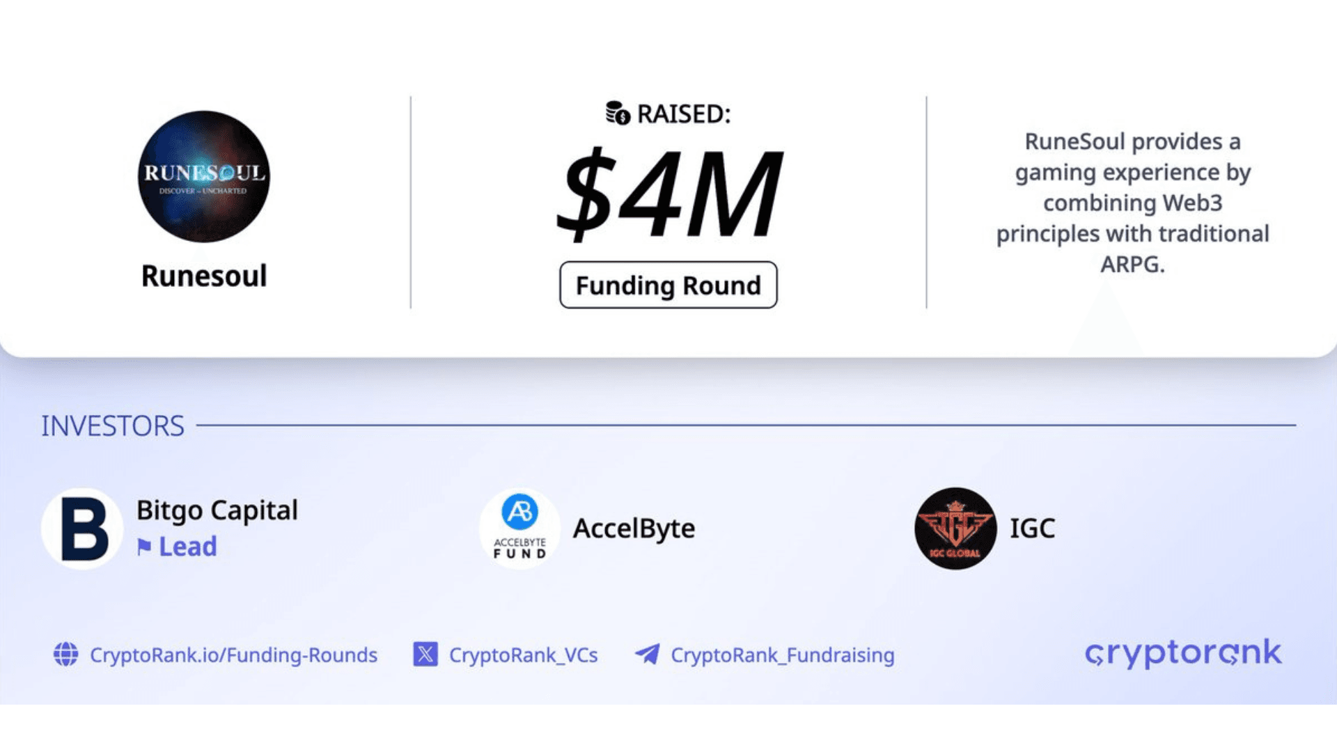 RuneSoul Secures $4 Million in Funding