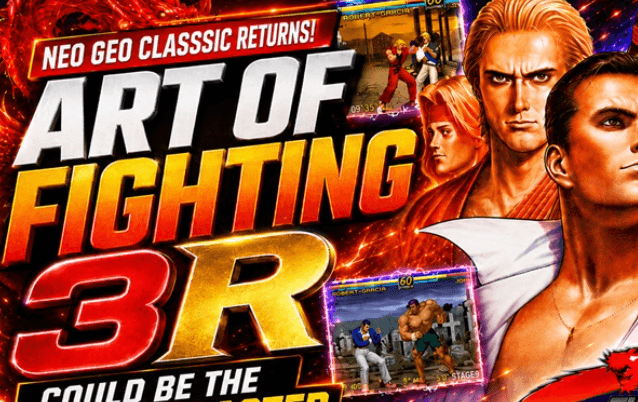 SNK Announces Art of Fighting 3 R for PC via Steam image