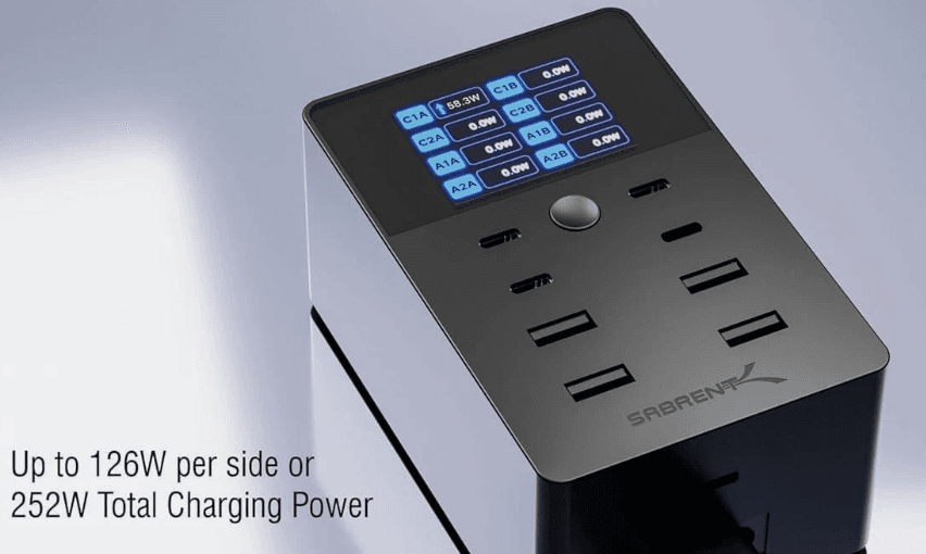 Sabrent's 8-Port 252W Charging Station Drops to $60 With Coupon